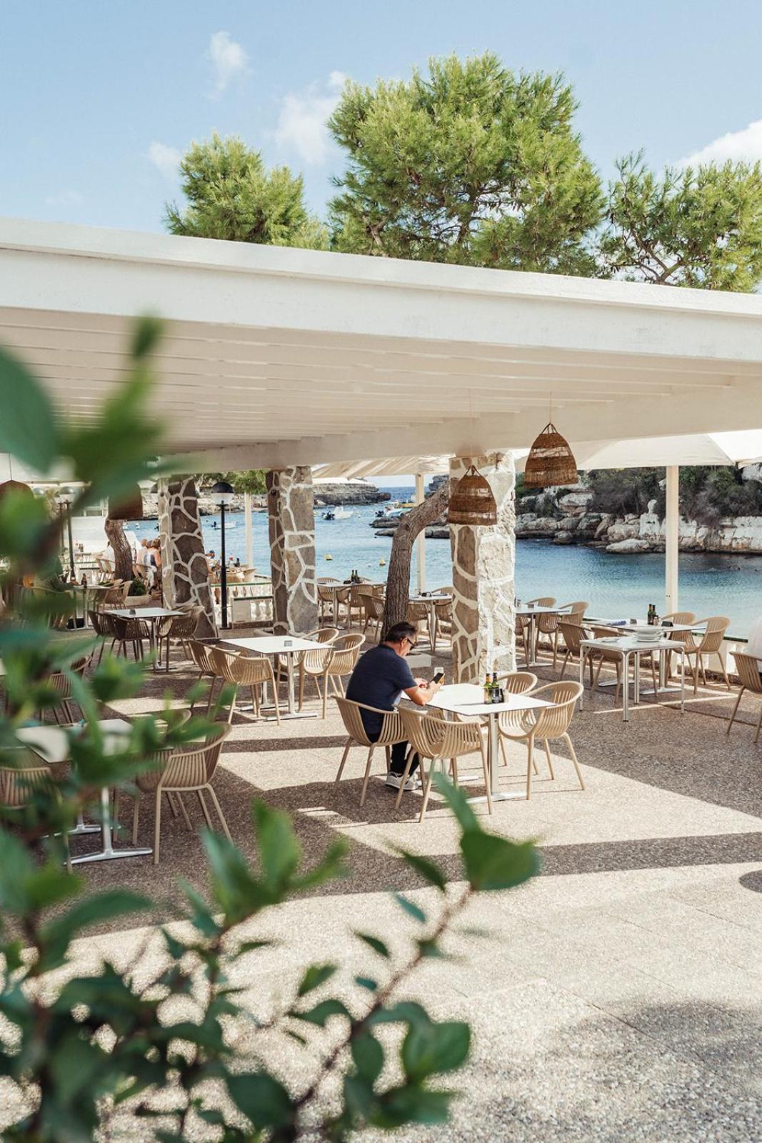 Hostal Xuroy Cala Alcaufar Kültér fotó