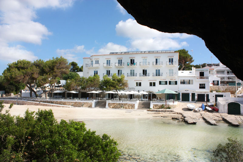Hostal Xuroy Cala Alcaufar Kültér fotó